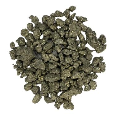 Imagem de Pedra Rolada Pirita Natural 1 a 2 cm Pacote 200g