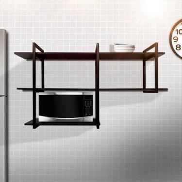 Imagem de Prateleira Industrial  Organizadora Moderna Suspensa - Metal decore 