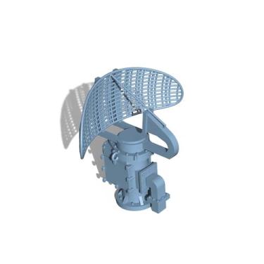 Imagem de MRY-SFW LY144236 1/144 Peças de atualização de modelo US Missouri Sea Ground Search Radar Antenna