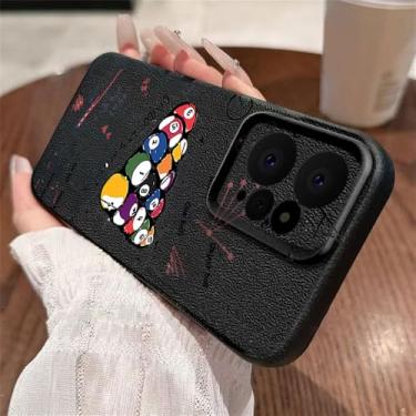 Imagem de Capa para Xiaomi Redmi Note 14 13 5G 12 11 14 Pro Plus Poco X6 M6 F6 13T Pro, A667 Preta, para Redmi Note 11 Pro 5G