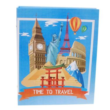 Imagem de Álbum 240 Fotos 10X15 Travel Com Memo Rec 108/10