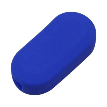 Imagem de Capa De Chave De Carro De Silicone Fiat 500 Para Chave Remota De 3 Bot