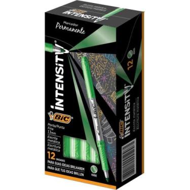 Imagem de Pincel Marcador Permanente Marking Metalico 1.1MM Verde (7501843501158