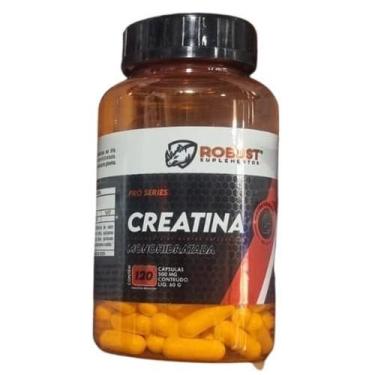 Imagem de Creatina Monohidratada 500 mg  120 Cápsulas  Robust Suplementos  Suple