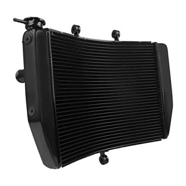 Imagem de Radiador de resfriamento de alumínio Worldmotop para Kawasaki ZX10R ZX-10R 2004-2005 refrigerador de radiador de motor
