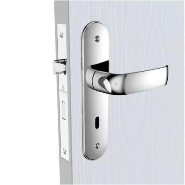 Imagem de Fechadura Interna Grand Icaro Espelho Esp43 Cromado 40mm (40X53) Sopra