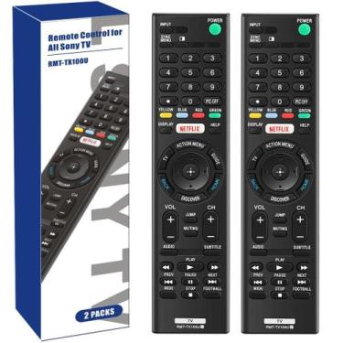 Imagem de Substituição do controle remoto de TV AZMKIMI RMT-TX100U para Sony