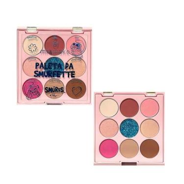 Imagem de Mia Make Paleta de Sombras Smurf Smurfette 9 Cores - Miamake