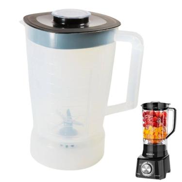 Imagem de Copo Jarra Para Liquidificador Mondial L850W Inquebrável
