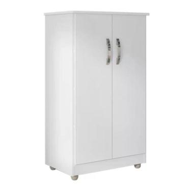 Imagem de Armario Multiuso 2 Portas Rosana Branco Reajl Moveis Branco
