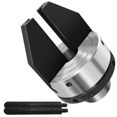 Imagem de Mandril de torno de madeira para perfuração de caneta de 2,5 cm x 8TPI com rosca direta de 2,5 cm x 8TPI, mandril de torno de perfuração de caneta dedicado para torno de torneamento de madeira