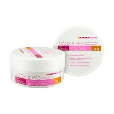 Imagem de WEVER CARE Creme Hidratante para Mãos e Pés com 10% de Ureia e Óleo de Amêndoas, Rápida Absorção, 200g