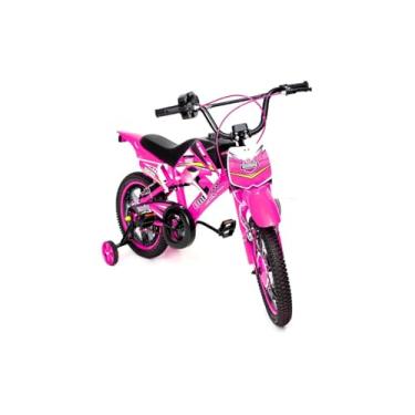 Imagem de Bicicleta Infantil Cross Aro 16, Verde, Suporta 50kg, com Rodinhas Laterais, Para Crianças 3-7 Anos, Estrutura Robusta, 119cm x 90cm