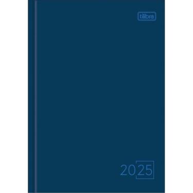 Imagem de Agenda Costurada Diária 14,5 x 20,5 cm Spice Cores 2025 Tilibra 4947