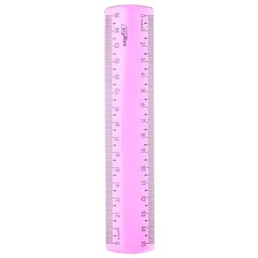 Imagem de Regua 15cm New Line Rosa