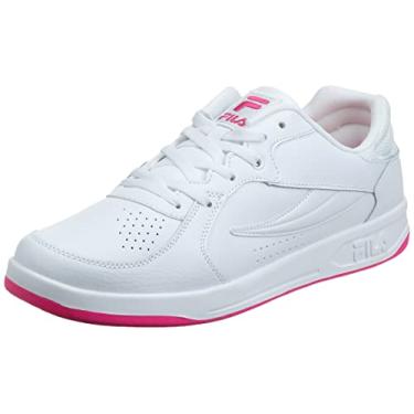 Imagem de Fila Tênis feminino Tn-83, Branca/Branco/Pglo, 7.5