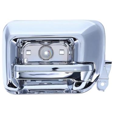 Imagem de PT Auto Warehouse GM-2549M-RR - Maçaneta interna interna interna, maçaneta cromada - lado traseiro direito do passageiro