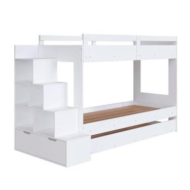 Imagem de Treliche Charlie 2 Gavetas Branco - Completa Móveis