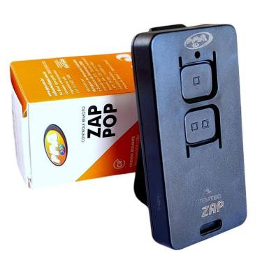 Imagem de  05 Controles Portão PPA Zap Pop 433,92MHz 2 Botões