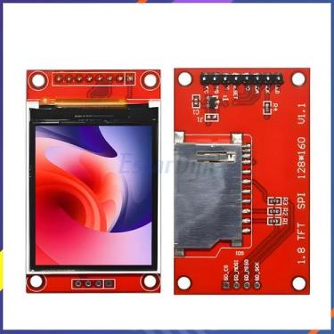 Imagem de Display LCD TFT De 1.8 Polegadas ST7735S 128x160 SPI Para Arduino Rasp