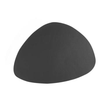 Imagem de Jogos Americanos Redondos Retangulares De Couro OrgâNico - Jogos Americanos, Bases Para Copos(4,Orgânico - Grafite)