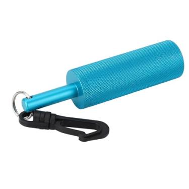 Imagem de Ymiko Agitador de Mergulho Com Punho Resistente Ao Deslizamento e Gancho Giratório de 360 ​​°, Ferramenta de Sinal Subaquático de Alumínio para Equipamento de Mergulho (#12)