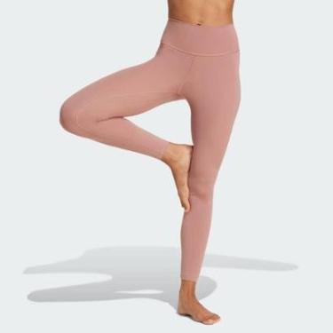 Imagem de Calça Legging Adidas Capri All Me Feminina Rosê-Feminino