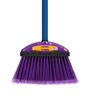 Imagem de Vassoura Domestica Multiuso Uso Interno 60209 Com Cabo Roma