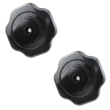 Imagem de Maxmoral 2 peças Tampa de panela de pressão preta de 19 mm tampa de substituição universal para panela de arroz adequada para máquinas de lavar louça e fornos