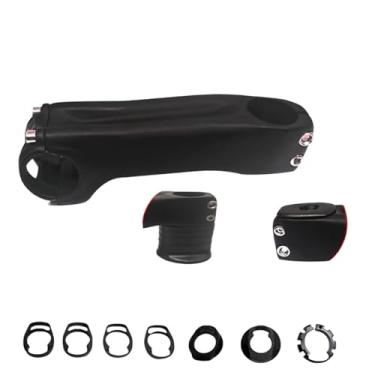 Imagem de Mesa de carbono para bicicleta -17°-10° Ângulo Mountain Bike Road Table Full Carbon 60MM-120MM Garfo 28.6mm Guidão 31.8mm(100mm matte 10 angle)