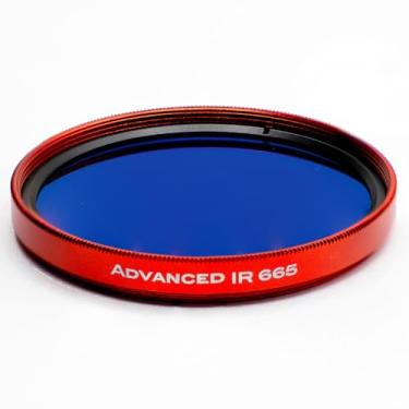 Imagem de TruColor Advanced IR 665, filtro infravermelho, passagem infravermelha de 665 nm para câmeras de espectro completo ou convertidas por IR, efeitos infravermelhos de cor aprimorados para paisagem
