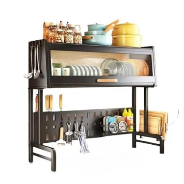 Imagem de Rack Escorredor de Louça Grande Para Pia Organizador Prateleira Retratil(ESCORREDOR REGULÁVEL)