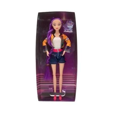 Imagem de Boneco De Vinil K-Pop Anime Demon Hunters Rumi Mira Zoi, Figura De Açã