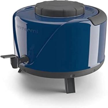 Imagem de Recipiente portatil para bebidas quentes ou frias com torneira, versatil, 5 litros, vermelho