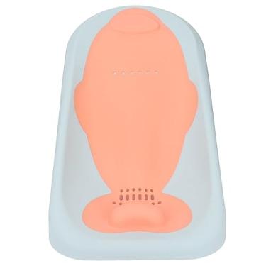 Imagem de Cryfokt Suporte de Banho para Bebês, Proteção para Coluna, Assento Dobrável de Secagem Rápida para Recém-nascidos e Infantis, Banheira, Material de Polipropileno Ecológico (Verde)