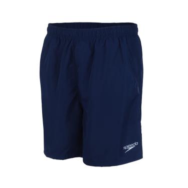 Imagem de Bermuda Masculina, Speedo, Basic Colors, Microfibra com Bolsos e Sunga Interna, tamanho G - Azul