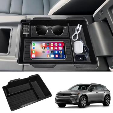 Imagem de Abystar Organizador de console central adequado para Honda Prologue EV 2024 2025, para Acura ZDX 2024 2025 apoio de braço caixa de armazenamento central bandeja acessórios interiores