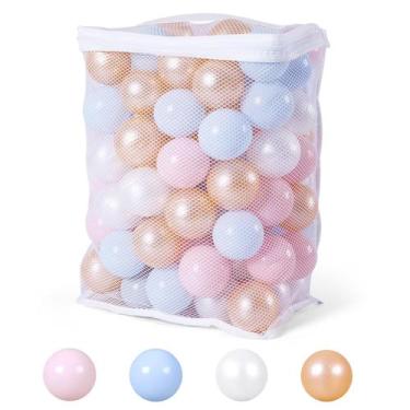 Imagem de Ball Pit Balls Heopeis Macaron Ocean de 5,6 cm, pacote com 100 bolsas