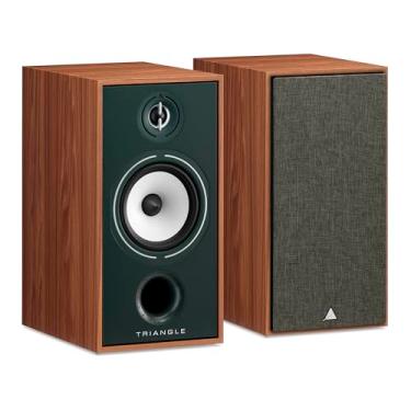Imagem de triangle - Alto-falante Hi-Fi Borea BR04 - Suporte de estante - Potência 110W - Saída 91 dB/W/m - Surround compatível com Home Cinema - 220 x 425 x 314 mm - Verde (par)
