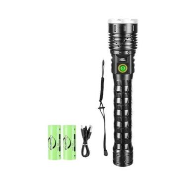 Imagem de Lanterna LED Recarregável De Alta Potência 900W 4000M Ultra Poderosa T