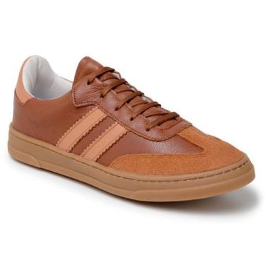 Imagem de Tênis Feminino Modelo Clássico - PDK Footwear, Conhaque, 37, Feminino