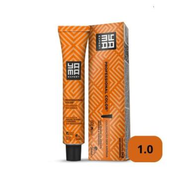 Imagem de Tintura Yamá Expert Profissional Sem Amônia 1.0 Preto - YAMA