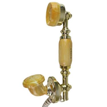 Imagem de Gancho Monofone Telefone Fixo Rj11 Retro Decoraçao Vintage Enfeite Rus