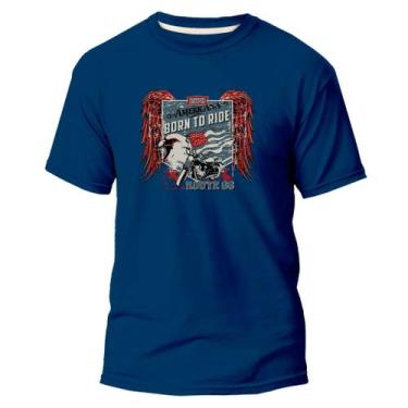 Imagem de Camiseta Basica Algodão Premium Estampa Digital Born To DTF - Pavesi, 