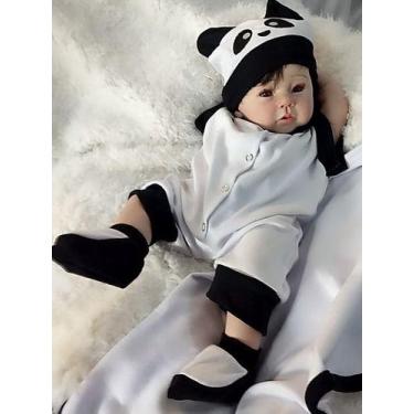 Imagem de Bebê Reborn, Real, Barato, Enxoval Completo, Pano - Hv02 - Mundo Azul 
