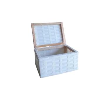 Imagem de Baú Decorativo N2 para Presentes e Lembrançinhas (BRANCO)