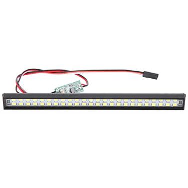 Imagem de SPYMINNPOO Linha Dupla Universal 48pcs Contas de Lâmpada Lâmpada de Teto de Carro RC, Barra de Luz LED RC de Alto Brilho para Hsp Redcat Tamiya Hpi Axial Carro, Preto, 147 X 12 X 11,5 Mm, Modos de