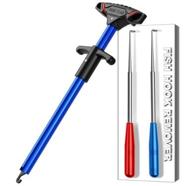 Imagem de SNAIL TRAIL 3 peças de ferramenta de remoção de anzol - Adequado para a maioria dos tipos de iscas. Alicate de pesca para remoção de anzol, equipamento de desengasgo de água salgada, presentes para