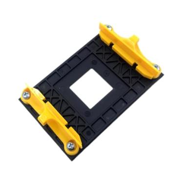 Imagem de predolo Suporte para cooler de CPU, placa traseira da placa-mãe, fixação de soquetes, fácil de instalar e manter para soquetes B650 AM5, Amarelo