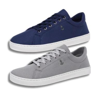 Imagem de Kit 2 Tênis Masculino Casual Resistente Estiloso Confortável - Bless A